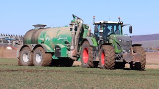 Fendt 942 mit Samson pg || beim Gülle fahren 2021