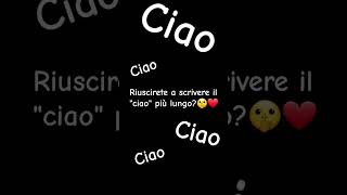 ci riuscirete? chi vincerà lo/la metterò in primo piano❤❤❤❤ #shorts