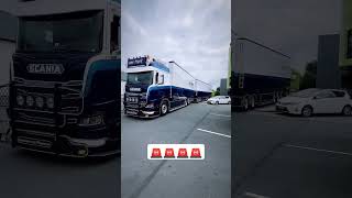 Scania V8// LZV //Van Herk Blumen und Pflanzen