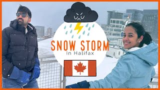 Snow storm in Canada, Halifax | Nova Scotia | 29 January 2024