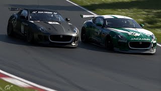 Gran Turismo 7: My First VICTORY With Gr.4 Cars! | Daily Races B | Brands Hatch | Jaguar F-type Gr.4