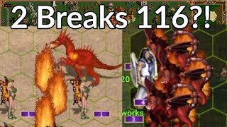 Doing Two Breaks on 116?! || Heroes 3 Conflux Gameplay || Jebus Cross || Alex_The_Magician