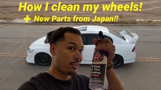 Cleaning Wheels + Parts From JAPAN!