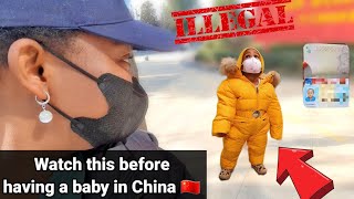 We were asked to take our child OUT of China