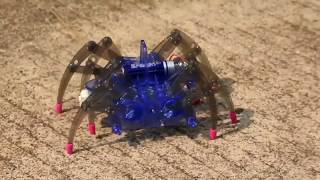 DIY Spider Robot Crawling RC Toy Assembly