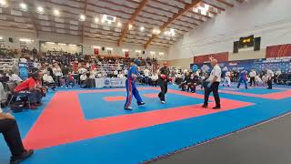 WAKO WORLD Championships 2023 - Masters -74kg LC Mike Leask (GB) v Francisco Ramos (Por) Semi Final.