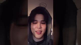 when armys said they are wives of members the way jimin react #bts #weverse #btsarmy #jimin