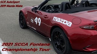 2021 SCCA Fontana Championship Tour Winning Runs, 2019 Mazda Miata Club C-Street Autocross