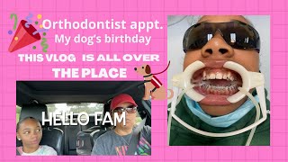 Alani’s Ortho appt. /  My dogs b-day / Running Errands/ Vlog /