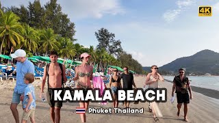 [4K] 🇹🇭 Walking tour Kamala Bech in Phuket, Thailand, Feel the atmosphere of 2024