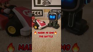 Fight Between Mario and Emo: Who will win??? #emo #cozmo #astro #mario