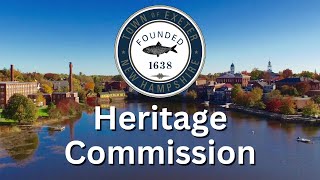 Heritage Commission - 10/16/24