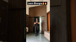 Learn Bhangra🔥🔥#shorts #learnbhangra #bhangratutorial #dance #punjabi #sarbsandhu