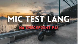 From testing mic - SURVIVING another checkpoint I Vespa Sprint S150