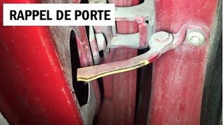 Changer un rappel de porte sur 206