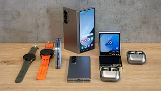 Itt a Galaxy Z Fold6, a Z Flip6, a Buds3, a Buds3 Pro, a Watch7 ÉS a Watch Ultra