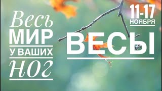 Весы ♎️ 11-17 ноября 2024 года 🌈🍀🍁☀️❤️✨🗝Таро Ленорман прогноз предсказания