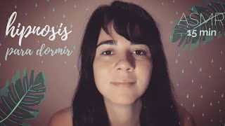 ASMR Hipnosis para dormir 🌧️ Fondo de lluvia relajante | 15 min.