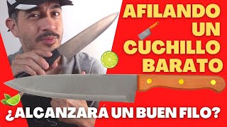 Afilado de cuchillo con piedra de afilar de diamante 💠 🔥🔪