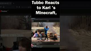 Tubbo Reacts to Karl 's Minecraft