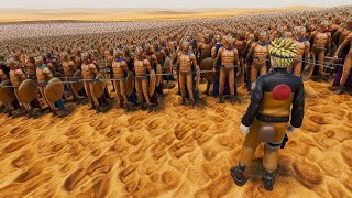 NARUTO UZUMAKI VS 1 000 000X SPARTANS - Ultimate Epic Battle Simulator UEBS 2