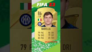 Nicolò Barella - FIFA Evolution (FIFA18 - FIFA23)