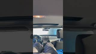 6’8” man testing out my new Otto Box camping and drawer platform in the Honda CRV!