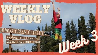 TRAINING VLOG - WEEK 3 | More SPEEDWORK | RACE PLAN Changes | TRAIL FUN in the GREAT OUTDOORS