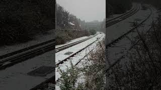 November snow showers in Aberdeen ❄️🌨️🌨️ #shorts #snow #aberdeen #railway #subscribe.