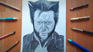 Drawing Wolverine 🤩 || shivji arts