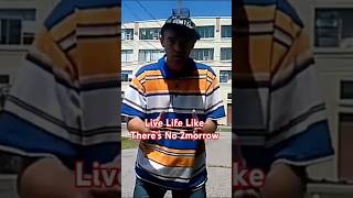 "Live Life Like There's No 2morrow" #rapmusic #hiphopmusic #shorts #shortsfeed #mcyaktowne