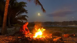 BEACH Cookup on a CARIBBEAN Island [EP 76] | Sailing Millennial Falcon