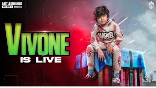 Rank Grind Continues..😊| Vivone BGMI Live Stream 808 #godlike #rankpush