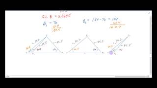 1316 7 1d Ambiguous Case 2 triangles