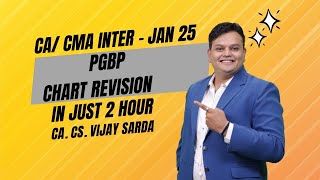 DT Revision| PGBP Chart Revision | CA & CMA Inter Dec 24 & Jan 25