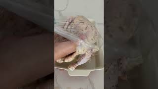 juicy tender chicken in a bag