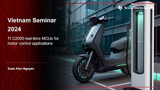 TI C2000 real-time MCUs for motor control applications (Vietnamese)