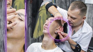 MIRACLE Healing Massage In Mens Barber Shop (sleep transformation)