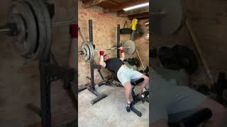 Low Incline Bench Press - 135kg - 8th June 2021