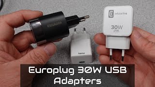 Hama Cellularline and Essager Europlug USB Power Adapters Review and Test