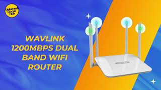 WAVLINK 1200Mbps Dual Band WiFi Router - Universal Goods Hub