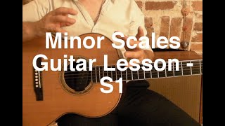 Minor Scales Guitar Lesson Step 1 | Minor Pentatonic