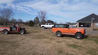 Towing a Parts Scout using THE FARM SCOUT