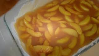 KETO COOKING - Easy Peach Cobbler