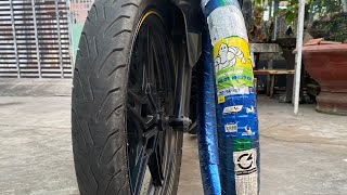 Thay lốp Michelin Pilot Moto GP cho ex 150