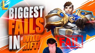 MY BIGGEST FAILED PLAYS IN WILD RIFT | FUNNY MOMENTS