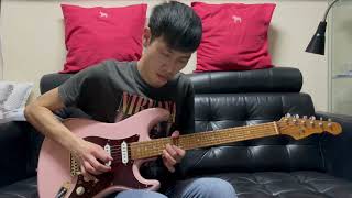 Red Hot Chili Peppers - Dani California (guitar solo cover)