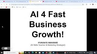 HOW TO USE AI TO GROW YOUR BUSINESS || FREE WEBINAR