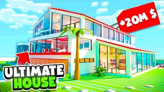 Spending $20,000,000 🤑 To Make The Best Home 🏠 In ROBLOX (Ultimate Home Tycoon)