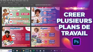 Créer plusieurs plans de travail dans Photoshop [Formation Photoshop]